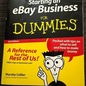 Starting an eBay Business for Dummies Book